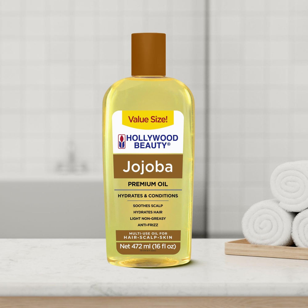 Hollywood Beauty tratamiento para uñas con jojoba: suaviza y fortalece las uñas.