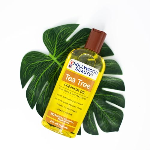 Hollywood Beauty Tea Tree Oil, aplicación en piel, hidrata y calma la irritación.