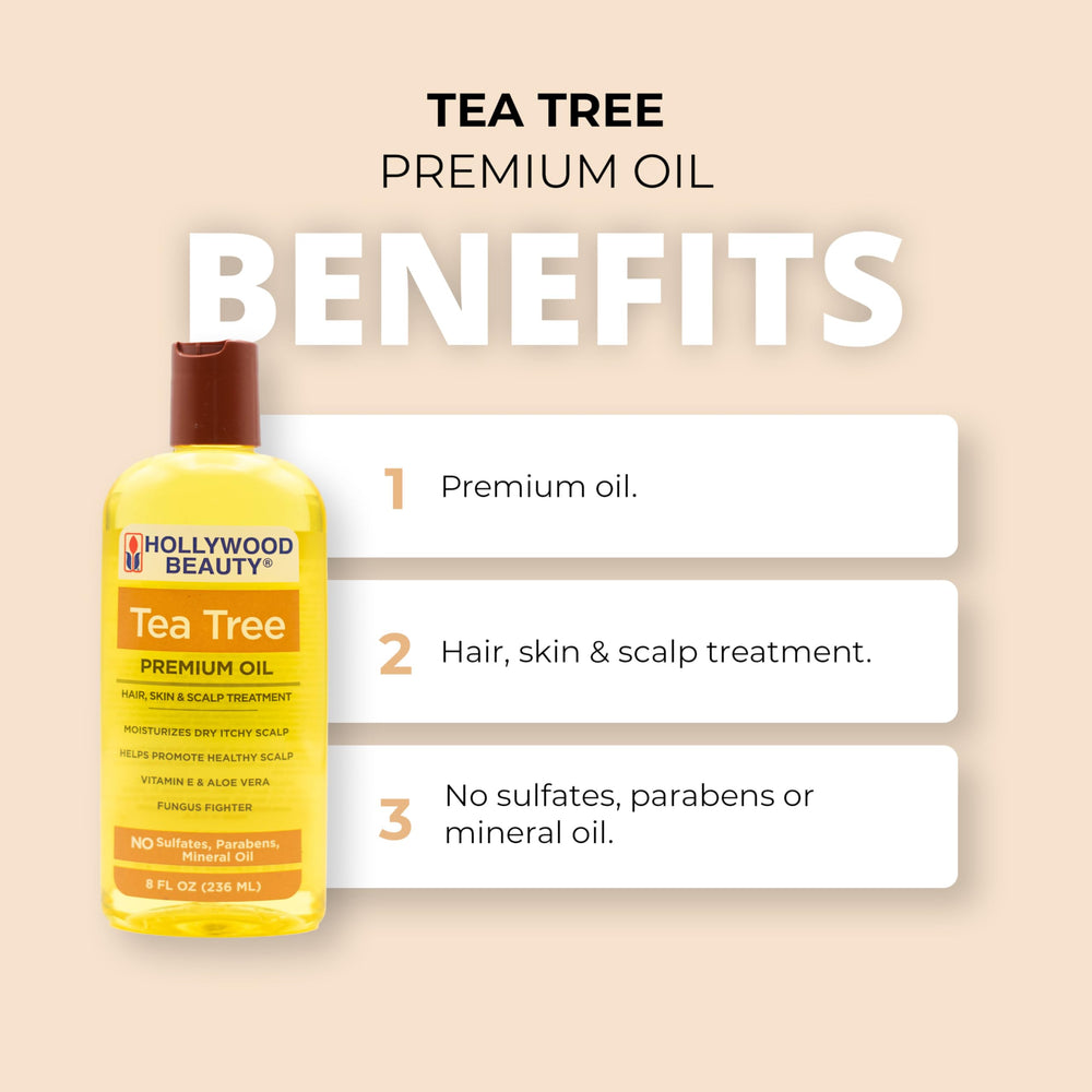 Hollywood Beauty Tea Tree Oil, cuidado de manos y uñas diario.