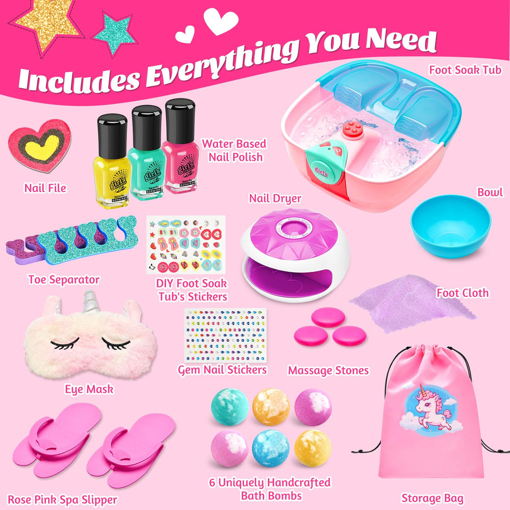 Holycco Accesorios para uñas y spa en casa, imaginación creativa