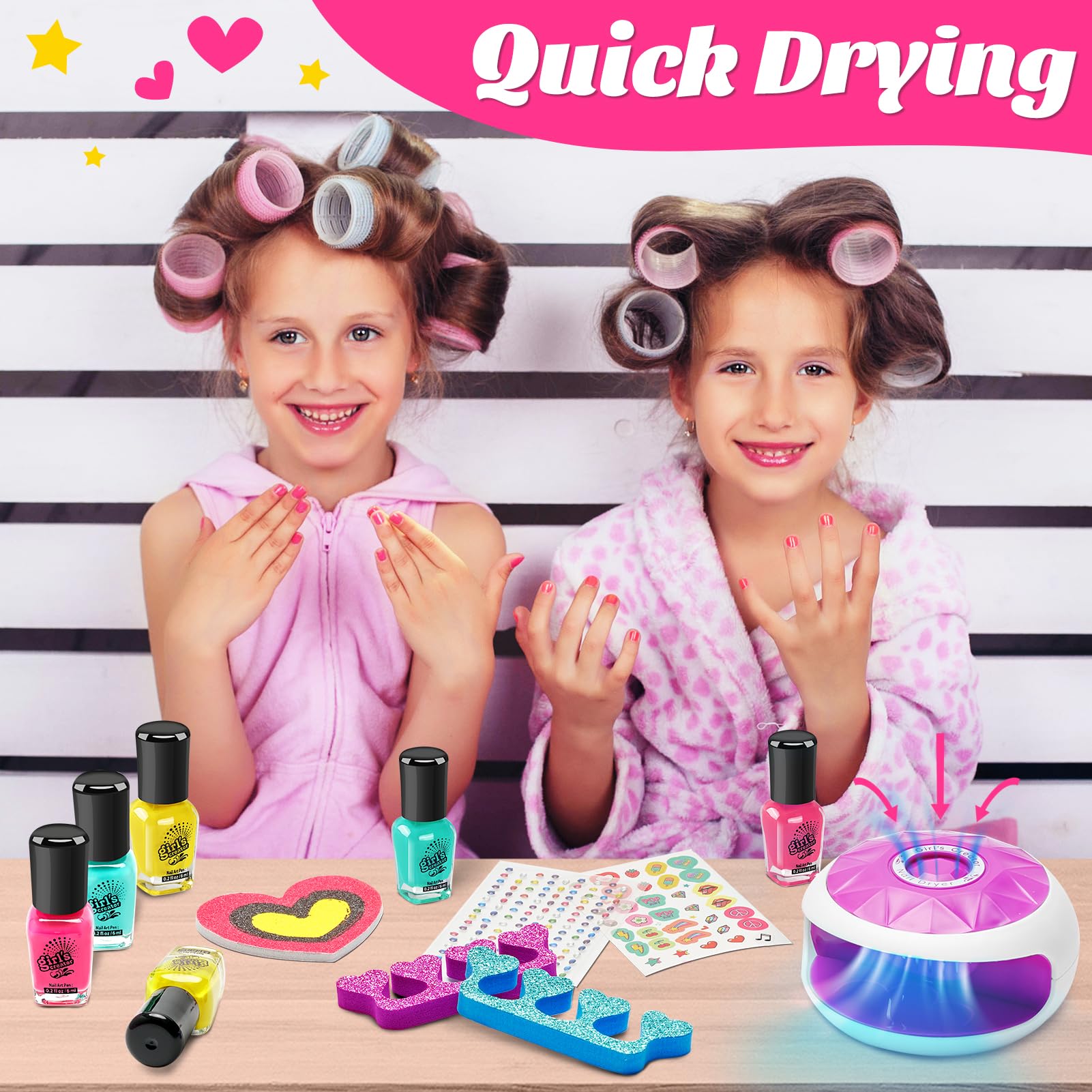 Holycco Día de spa para niñas con música, momento de relajación