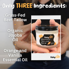 HolyCow manteca de res con jojoba orgánica para piel suave