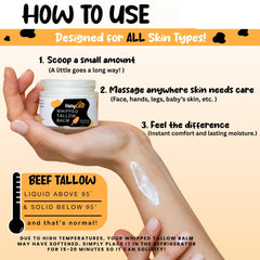 Aplicación facial suave para eccema y piel sensible