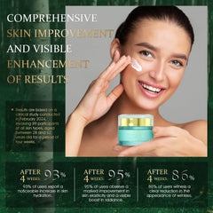 Rostro y cuello firmes con HOLYOM fijadora crepé.