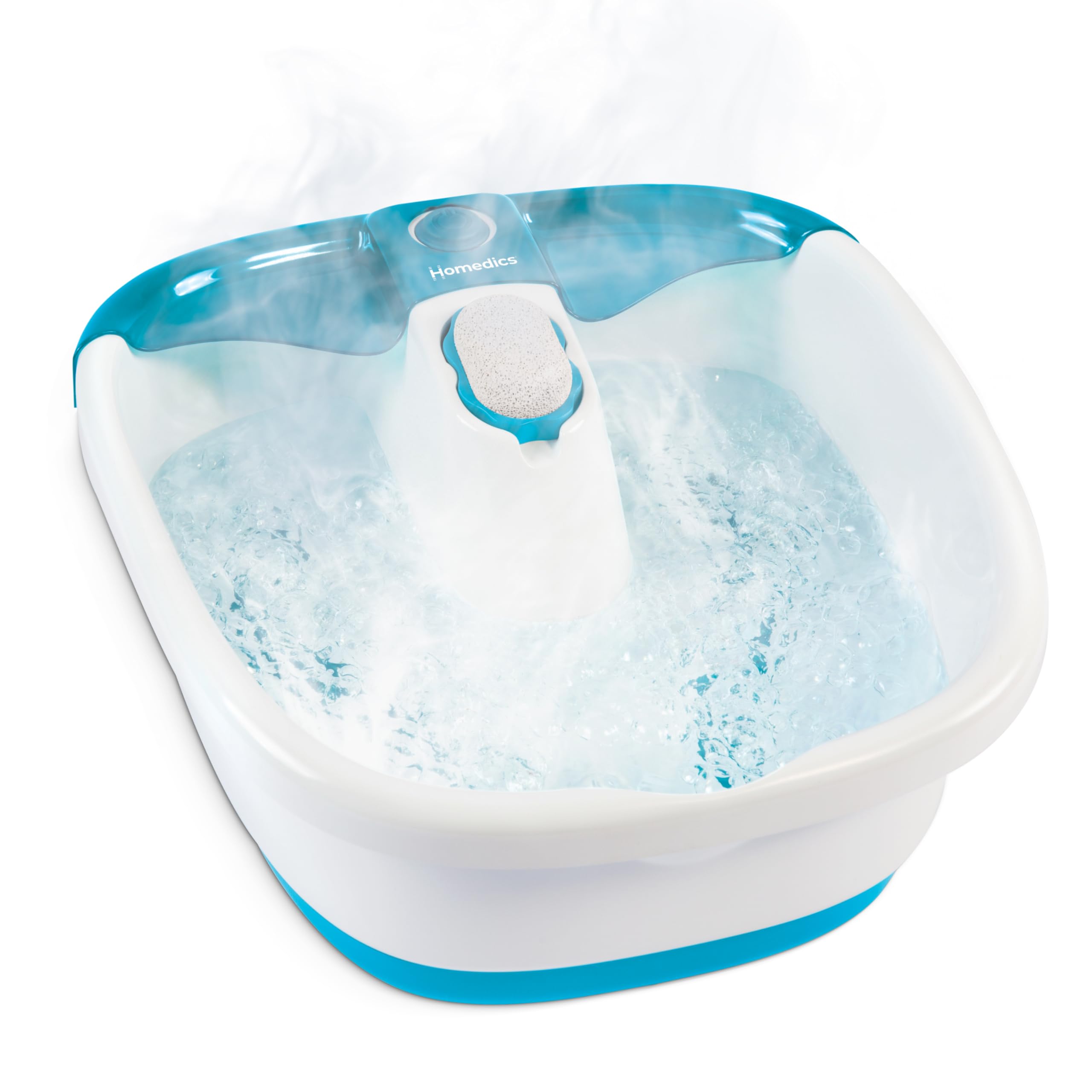 Homedics Bubble Mate spa de pies con burbujas para relajación diaria.