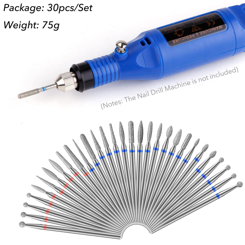 Brocas Homeet para uñas naturales y artificiales con alta resistencia al calor.