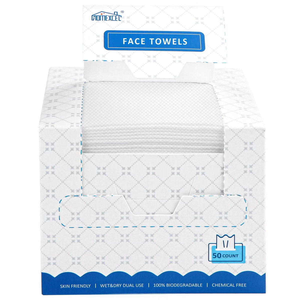 HOMEXCEL: empaque compacto de toallas faciales desechables, ideal para viaje