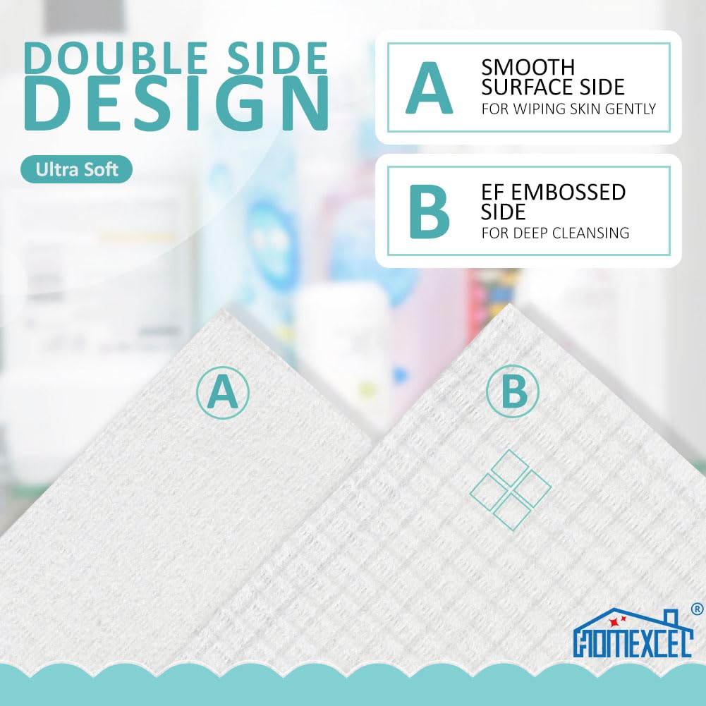 HOMEXCEL: textura doble para limpieza suave y exfoliación ligera
