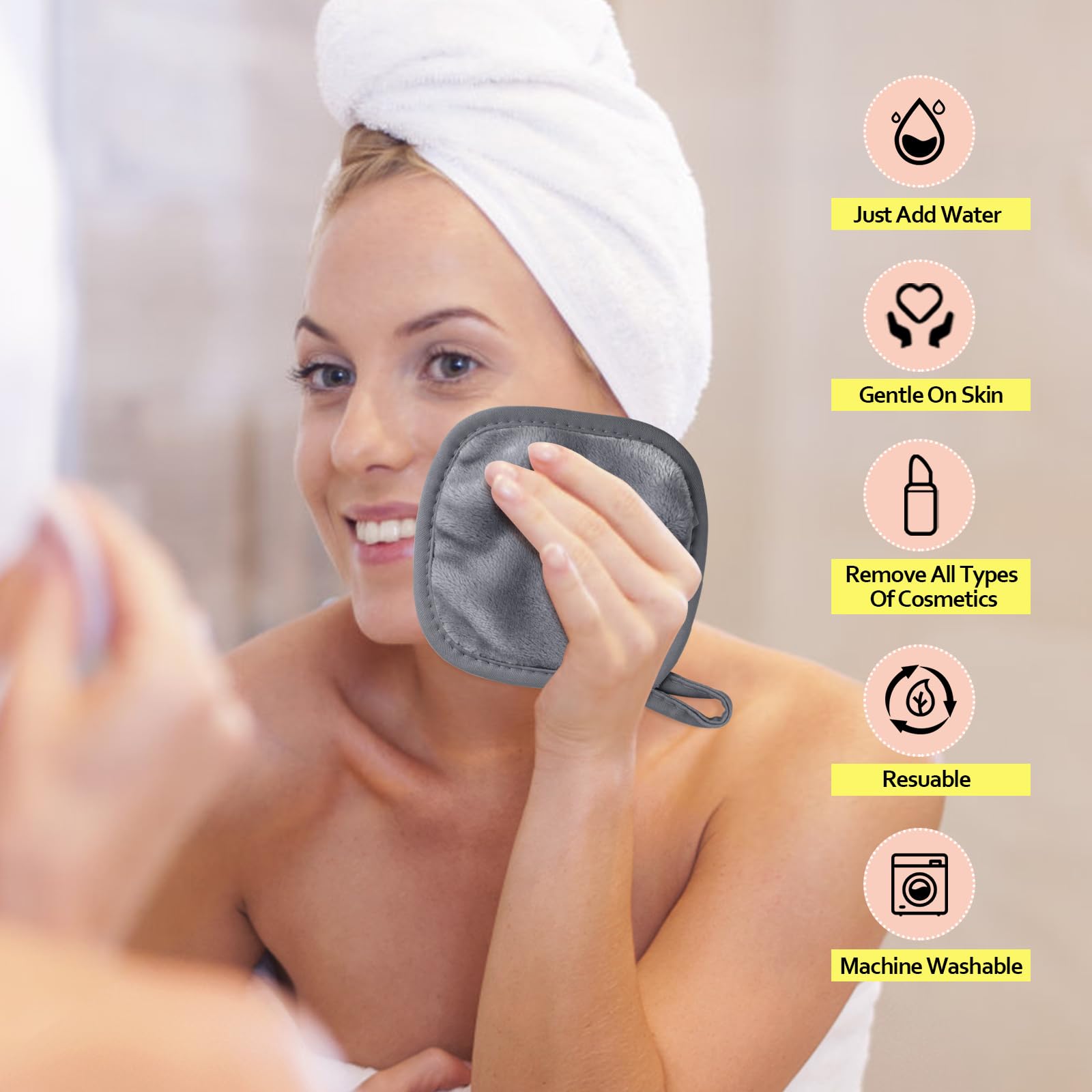 HOMEXCEL: uso diario para remover maquillaje con agua tibia sin aceites.
