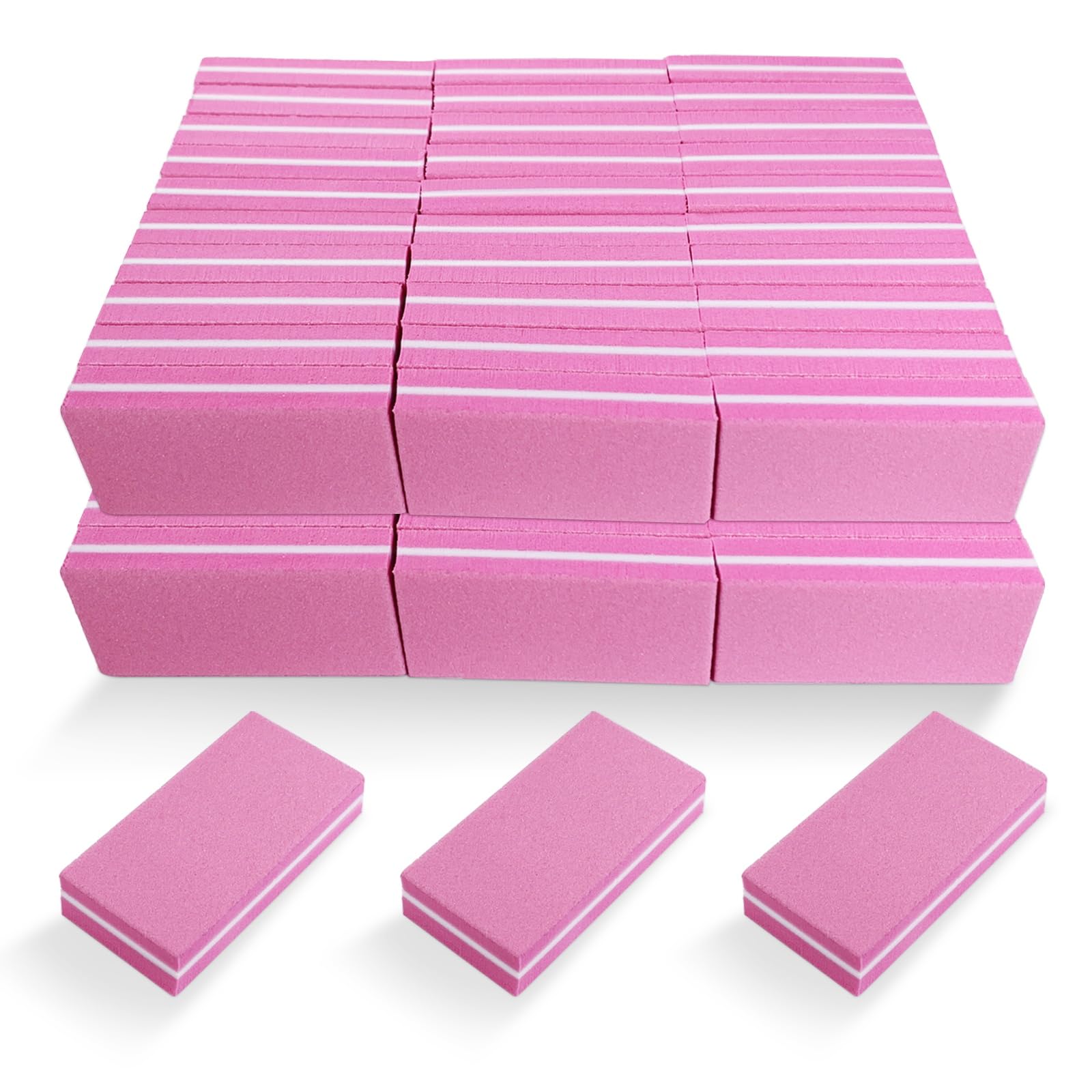 HomeyEra bloques de lija para uñas, pack de 60, ideal para uso profesional.