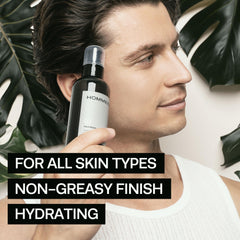 HommeFace: ingredientes hamamelis, cica y karité para calmar y nutrir la piel.