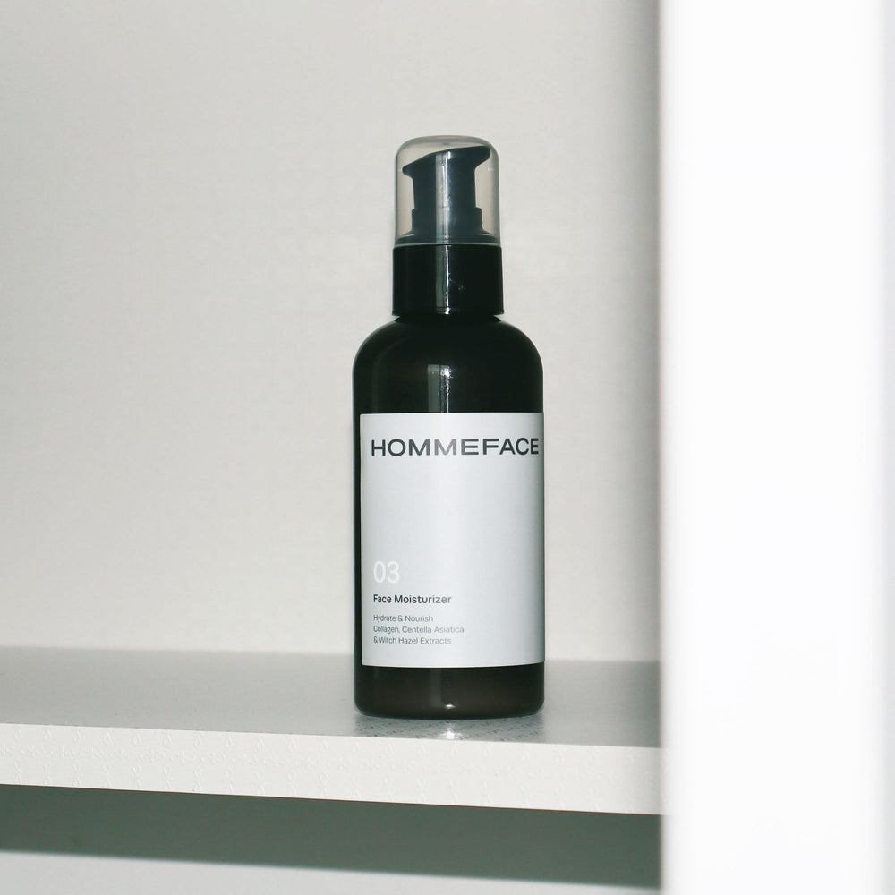 HommeFace presenta envase elegante para la rutina de cuidado.