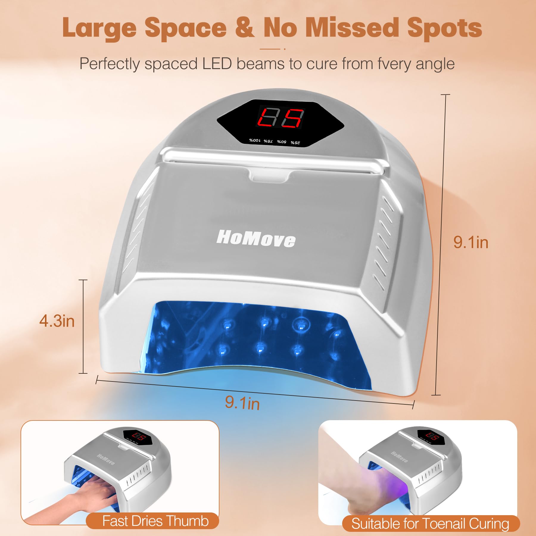 HoMove sensor inteligente encendido al colocar las manos y apagado al retirar