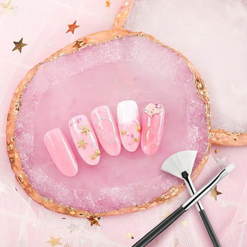 HomTop brochas para uñas, 15 pinceles para trazos, puntos y efectos