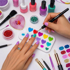 HomTop, superficie amplia para colores y pinturas, diseño práctico.