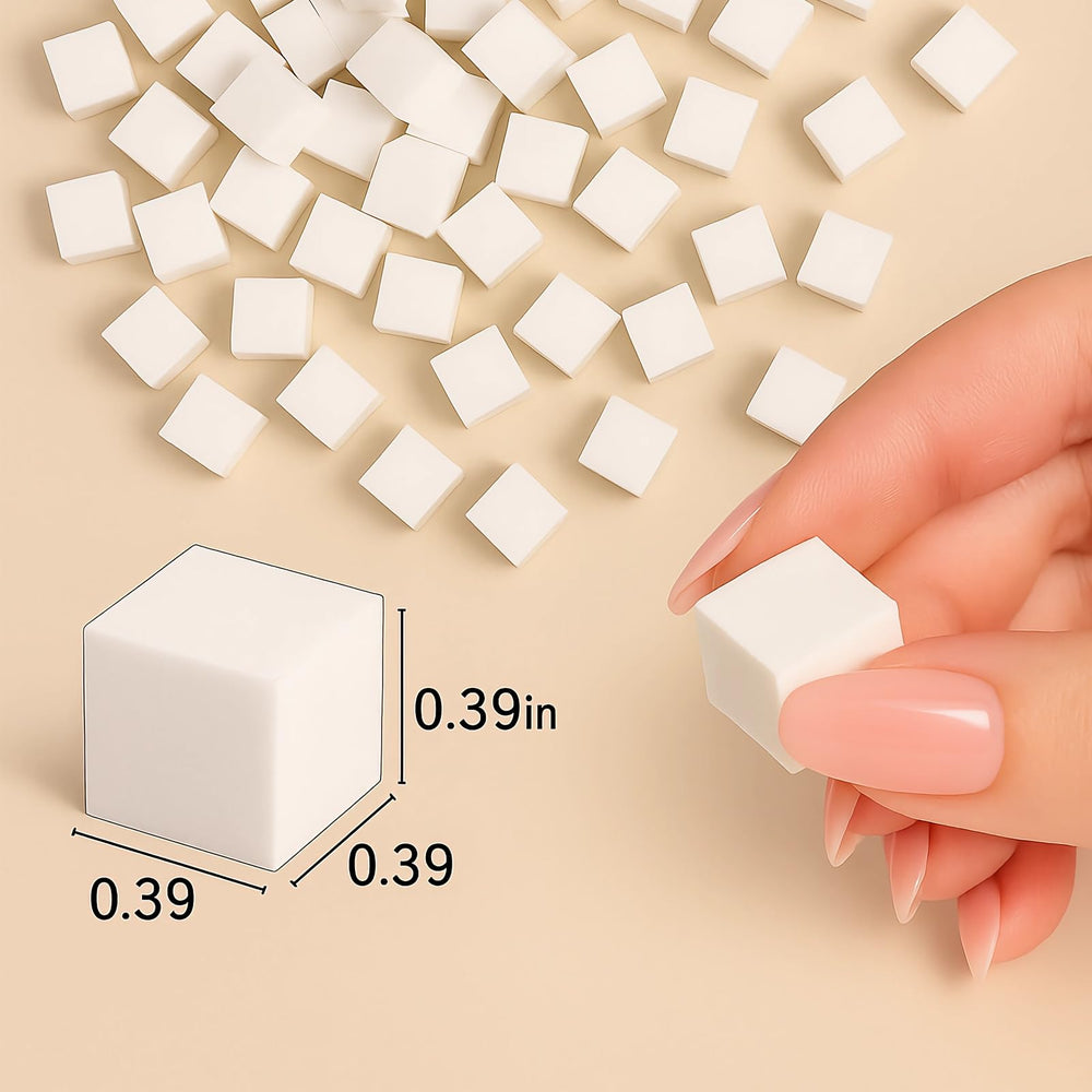 HomTop estuche organizador: almacenamiento limpio y portátil para el set de uñas.