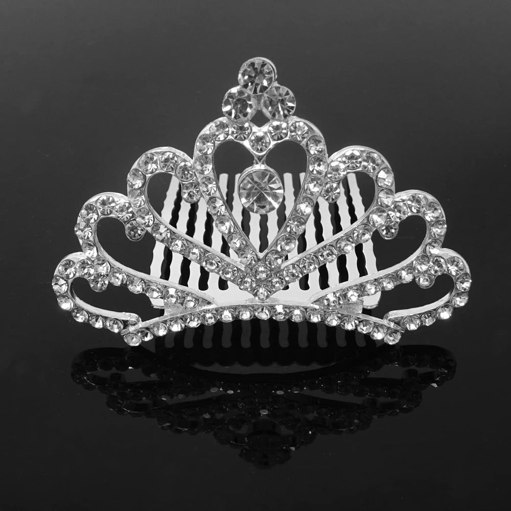 Honbay peineta cabello con detalle cristal brillante para eventos