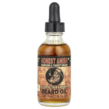 Honest Amish Aceite para barba, vertido suave para hidratar la piel.