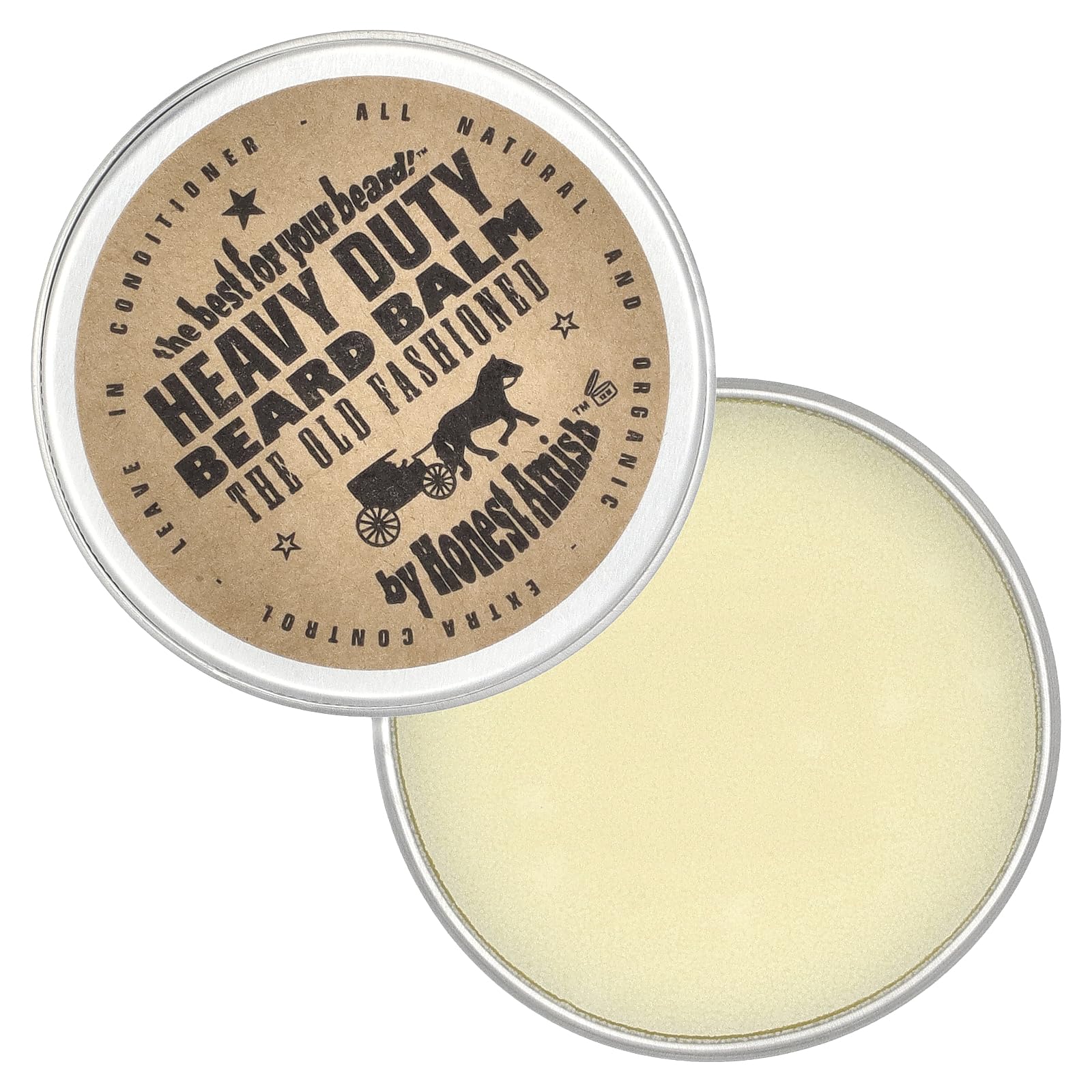 Rutina diaria con Bálsamo Honest Amish para barba, aroma agradable.