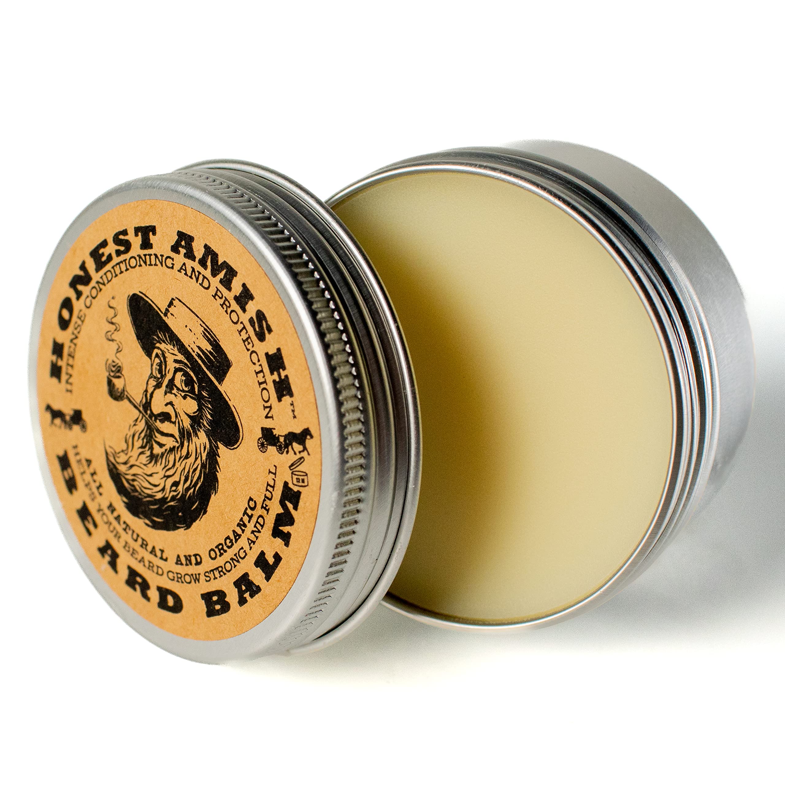 Honest Amish Balsamo para barba: alivia picor nocturno del vello