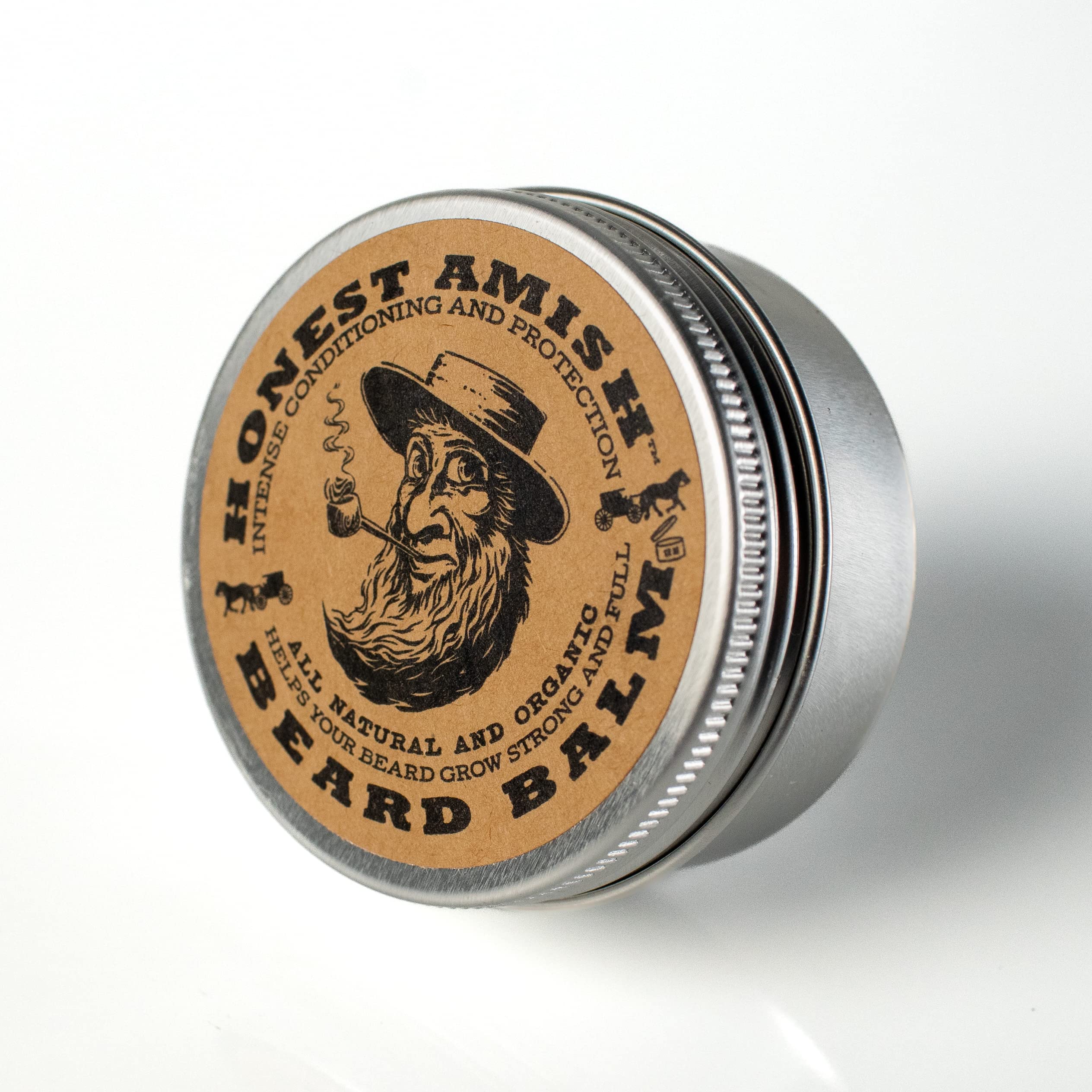 Honest Amish Balsamo para barba: suavidad inmediata para vello grueso