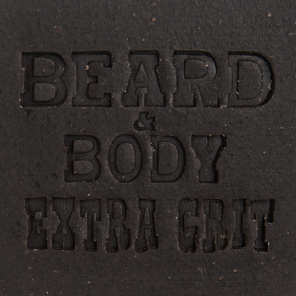 Honest Amish jabón para barba y cuerpo, uso diario para cuidado natural.