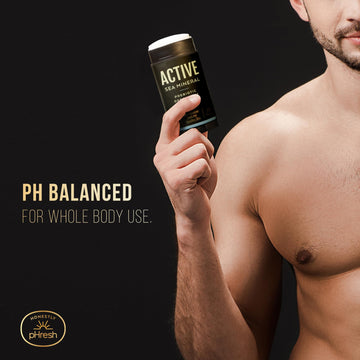Honestly pHresh whole-body use supports fresh scent beyond the underarms.