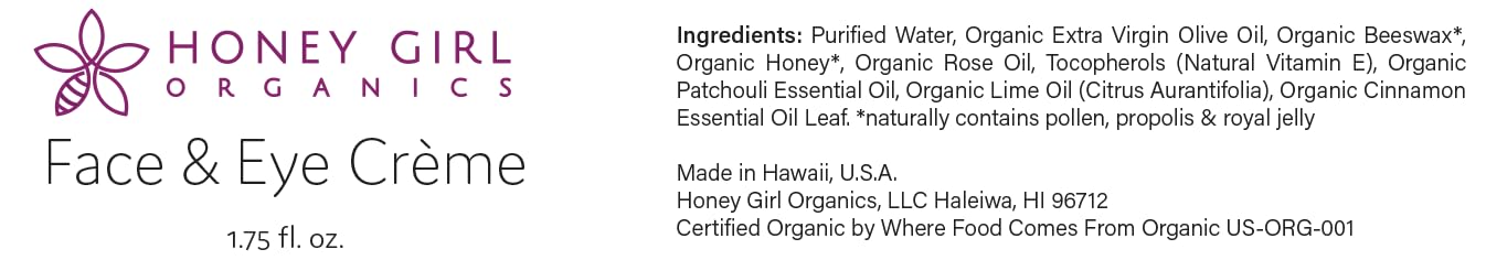 Cuidado diario de Honey Girl Organics para piel nutrida y radiante.