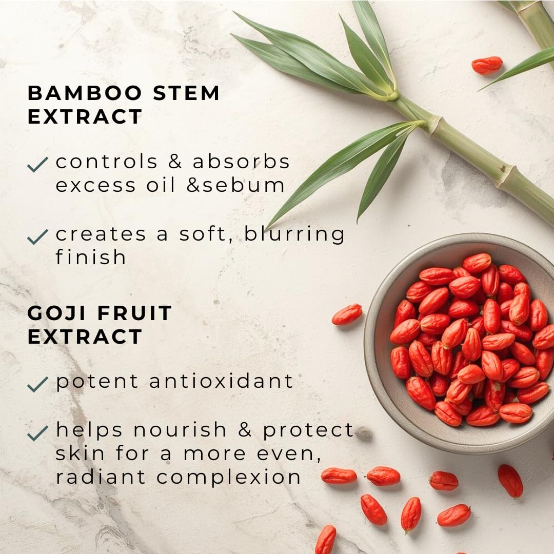 Honeybee Gardens libre de talco y vegano sin gluten.