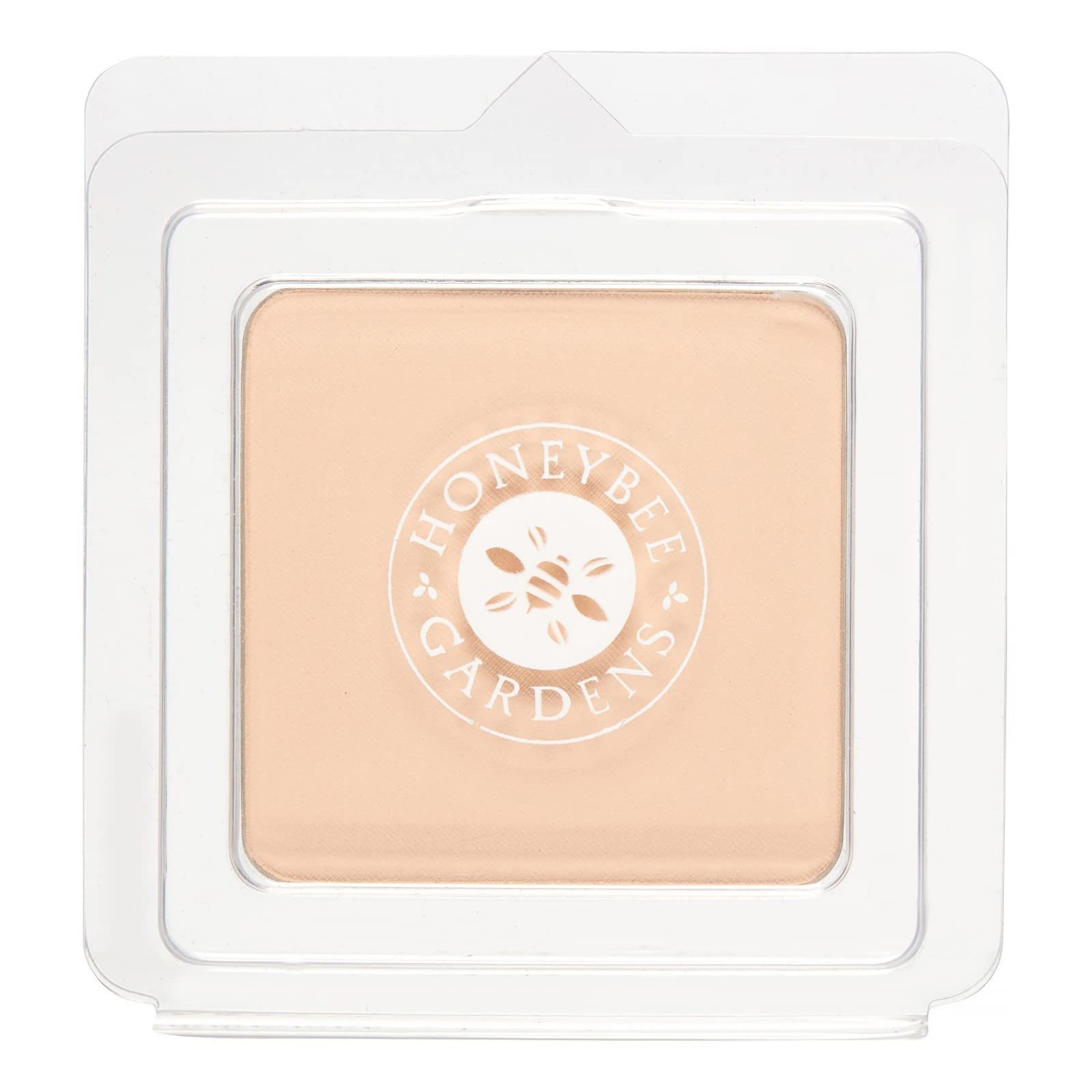 Honeybee Gardens repuesto base polvo mineral prensado para aplicación suave y natural