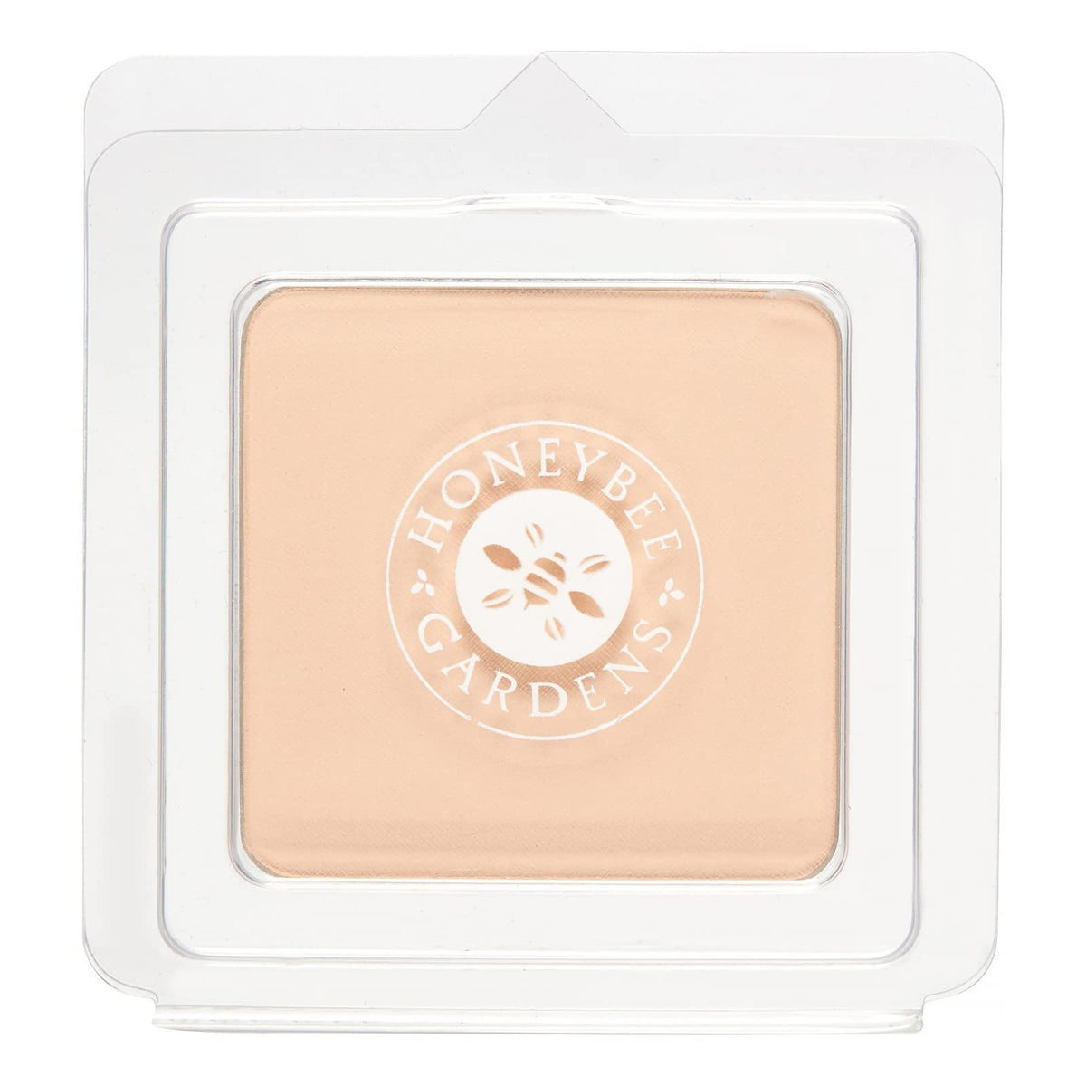 Honeybee Gardens repuesto base polvo mineral prensado para aplicación suave y natural