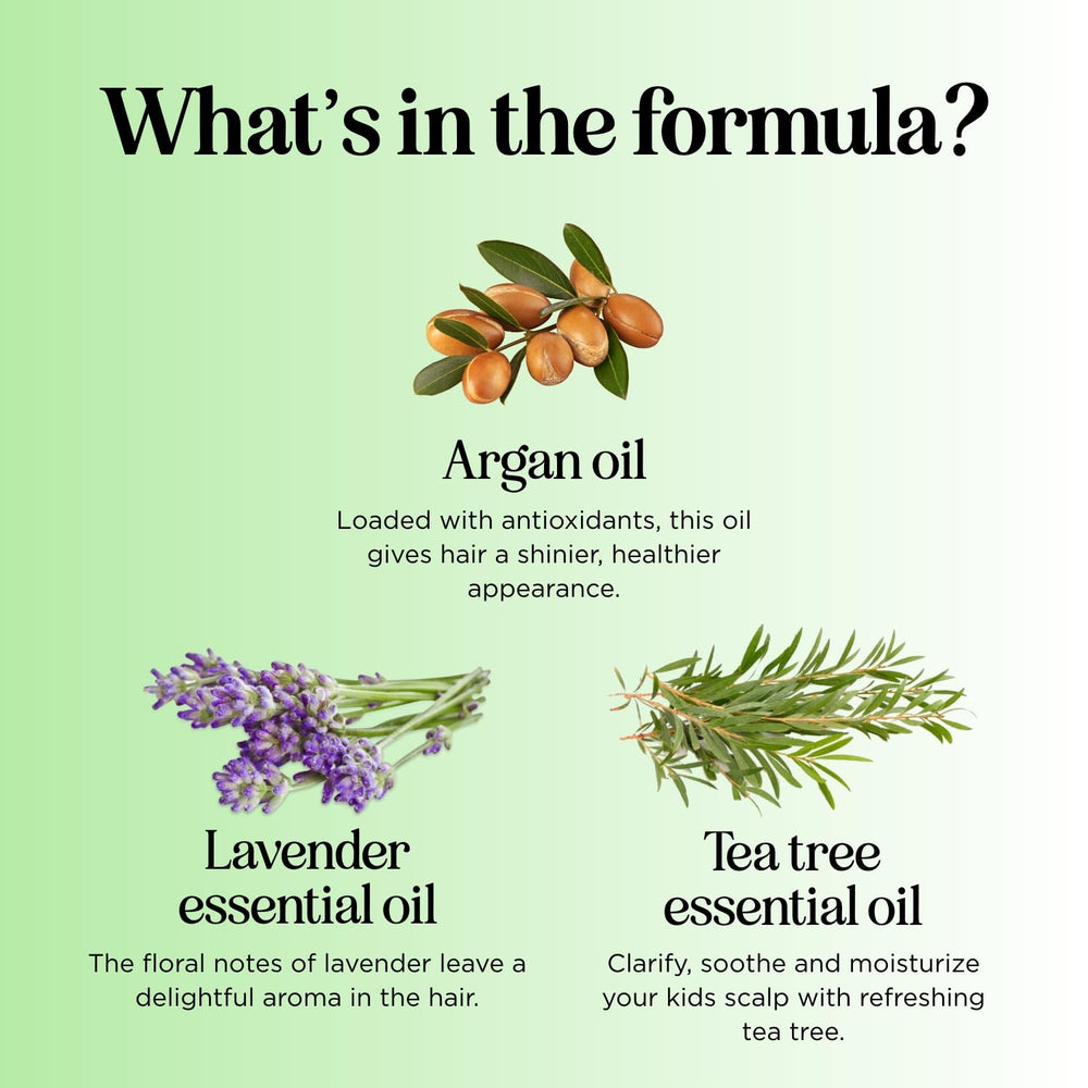 Aceites esenciales Tea Tree y Romero en champú Honeydew, aroma suave