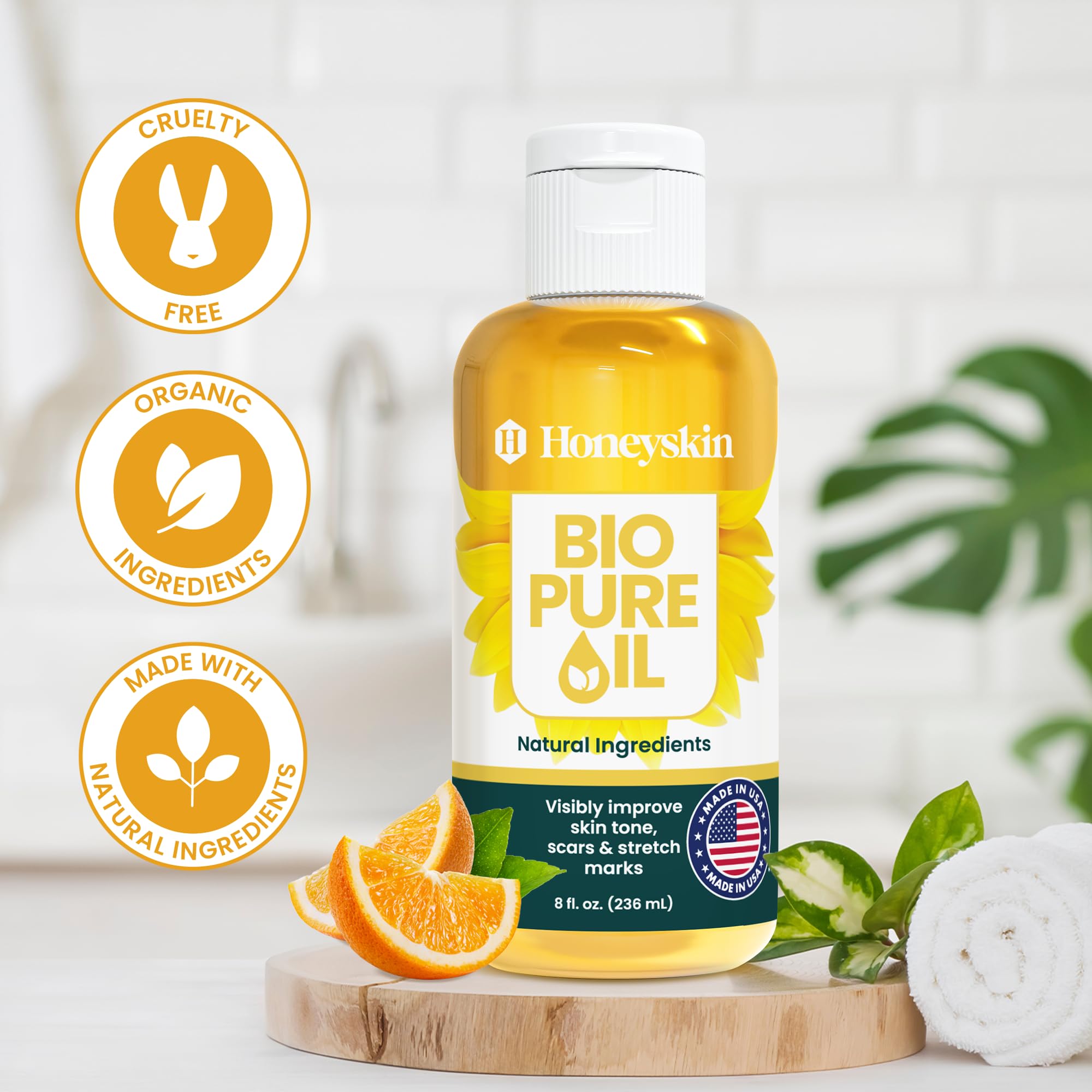 Honeyskin Bio Pure: aroma suave que acompaña la rutina de cuidado.