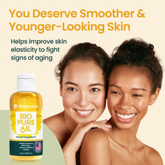 Honeyskin Bio Pure Skincare Oil, nueve extractos botánicos para nutrir la piel