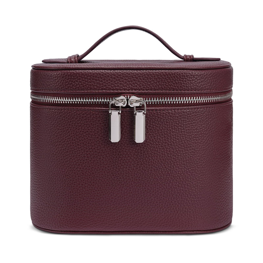 Honitty bolso maquillaje con compartimentos removibles para organizar cosméticos.