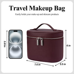 Estuche de viaje Honitty con asa para transporte cómodo.