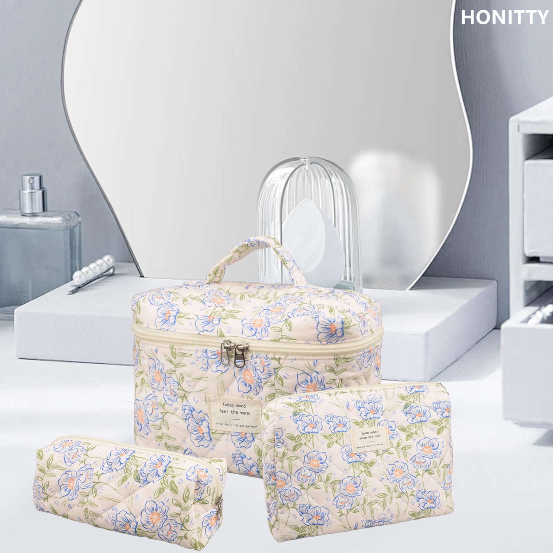 Organizador de belleza honitty multiuso para cada artículo de cuidado.