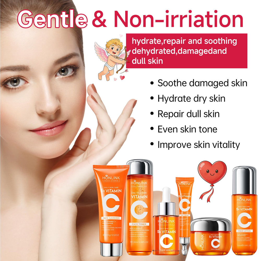 HONLINK Glown nettoyant visage, texture douce nettoyante et purifiante.