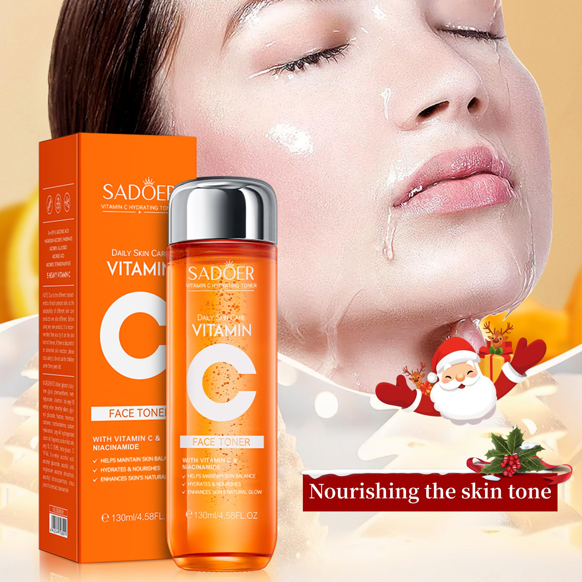 HONLINK 5X Vitamina C Toner piel uniforme y luminosa.
