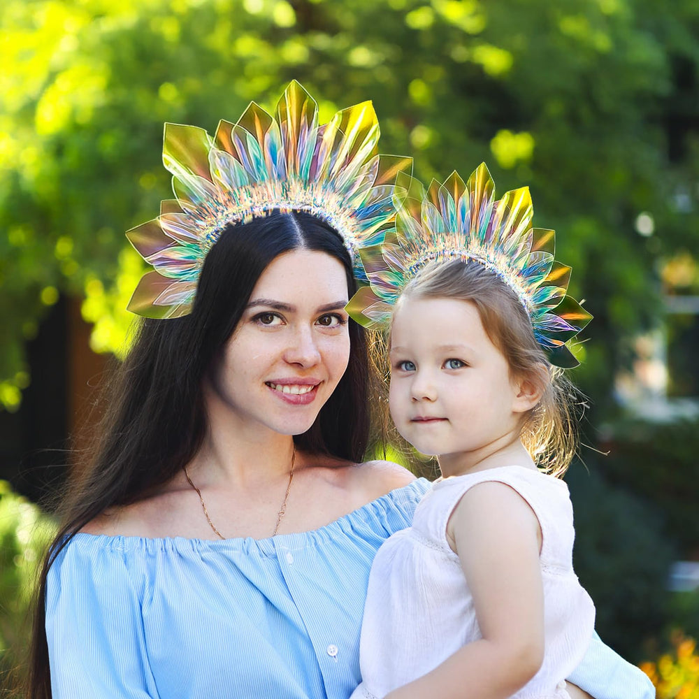 Diadema LED HONLYNE accesorio nocturno para fiestas y celebraciones.