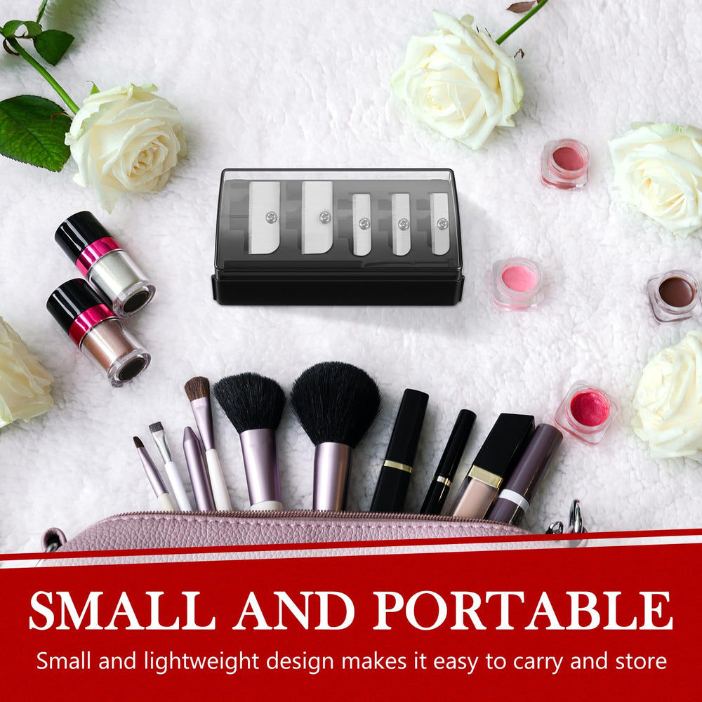 Honoson afilador para lápices de maquillaje variados, 5 en 1.
