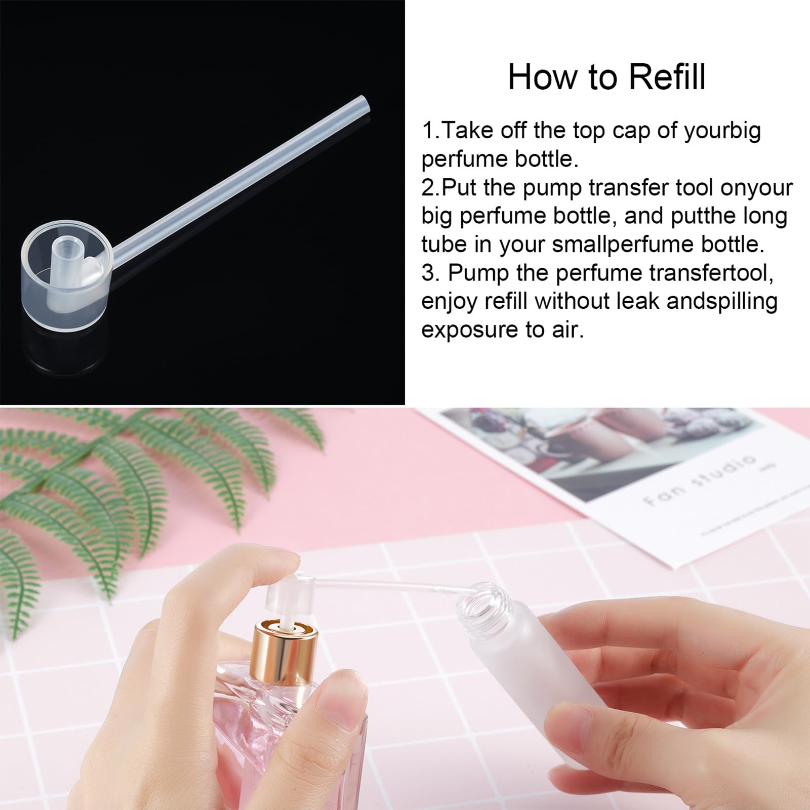 Honoson dispensador cosmético para alta viscosidad, funciona con lociones y aceites.