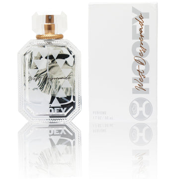 HOOEY West Desperado bottle front shows western luxury for daily wear