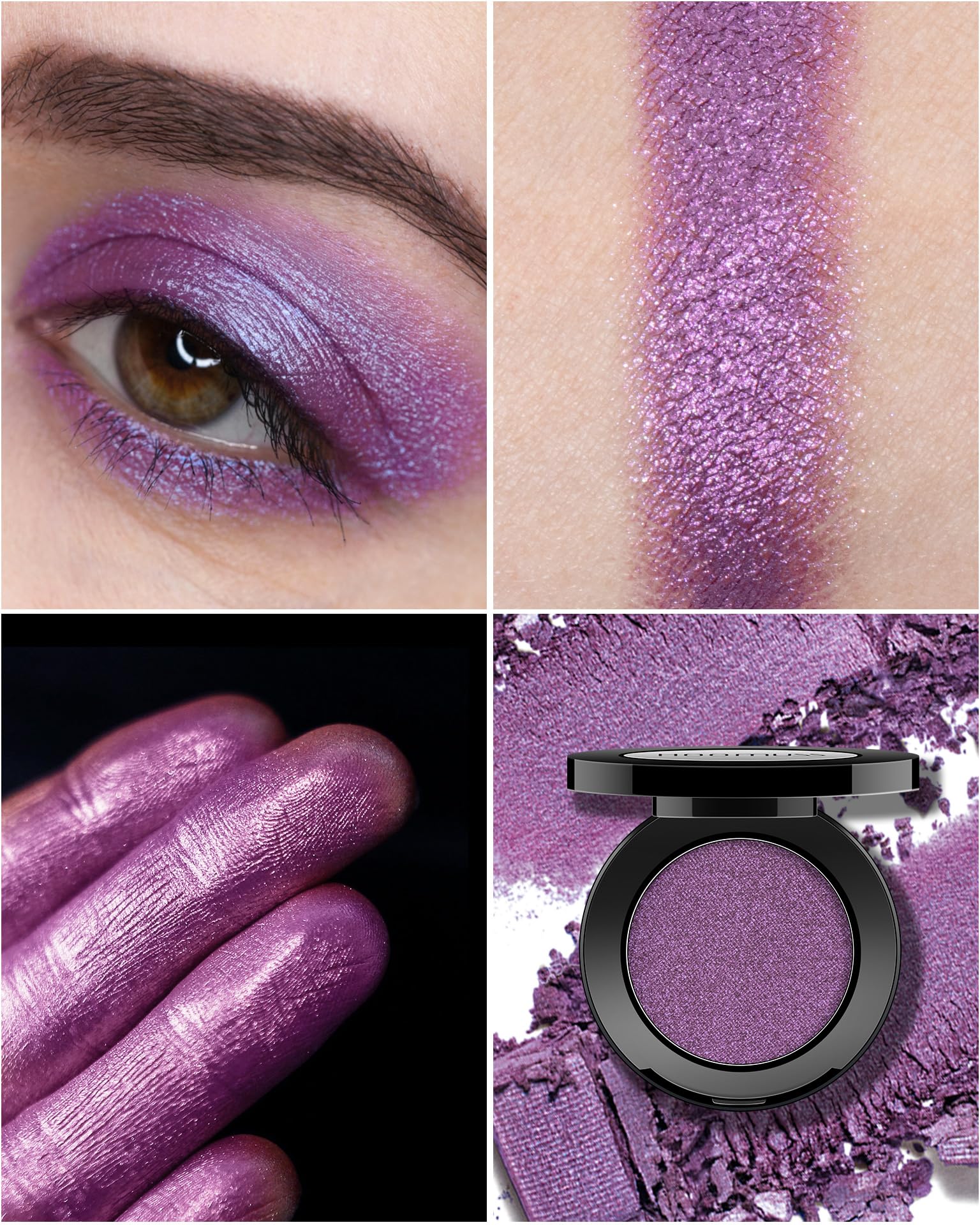 HOOMUSS pigmentación morada intensa para realzar el color de ojos