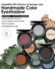 HOOMUSS sombra esmeralda acabado cremoso para maquillaje suave y duradero