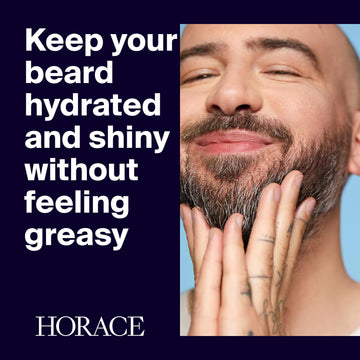 HORACE Aplicación suave en barba para nutrir y suavizar.