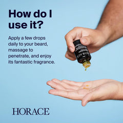 HORACE Aroma amaderado Patchouli y Cedro para la rutina diaria.