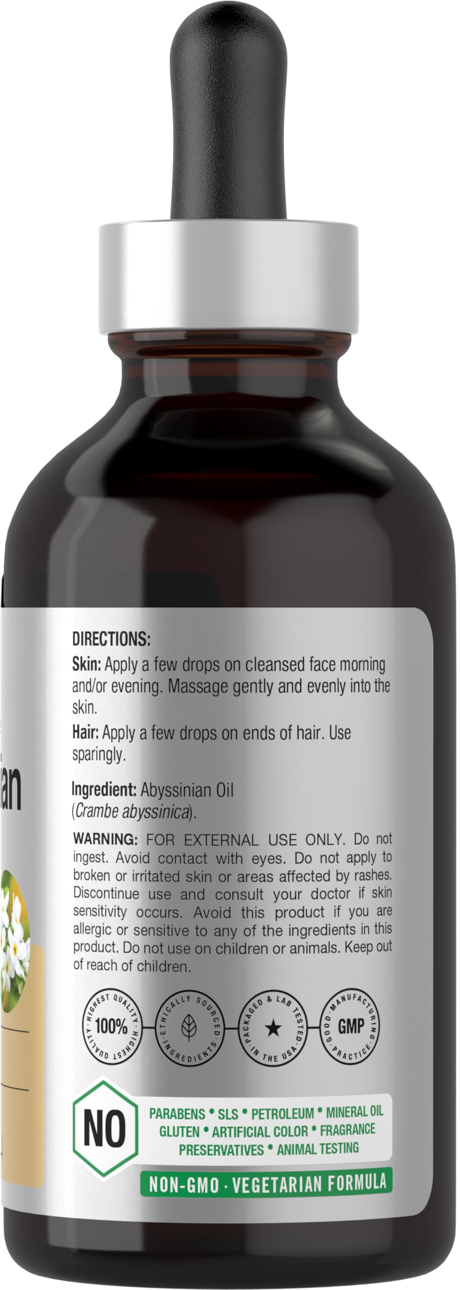 Gotero de Horbaach Abyssiniano para aplicación precisa en cabello