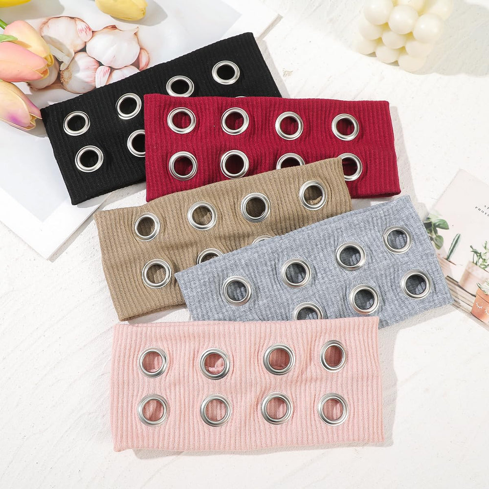 Materiales de la Diadema HORNEDI: poliéster y elastano para comodidad.