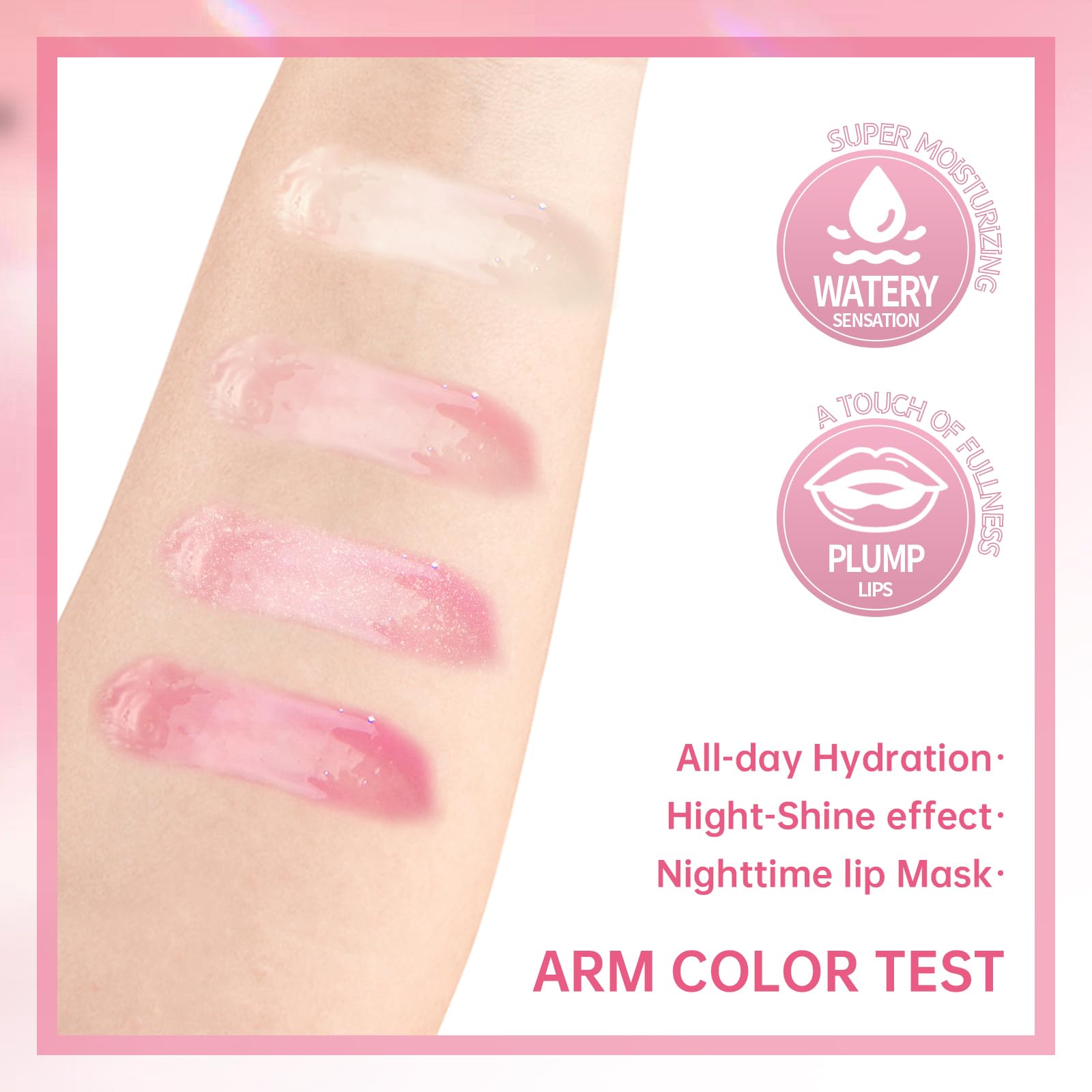 Aplicador de labios grande para una aplicación suave y uniforme.